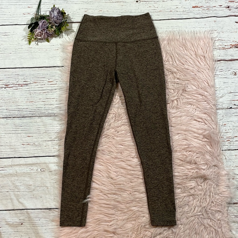 Beyond Yoga Espresso Spacedye Caught in the Midi High Waisted Legging